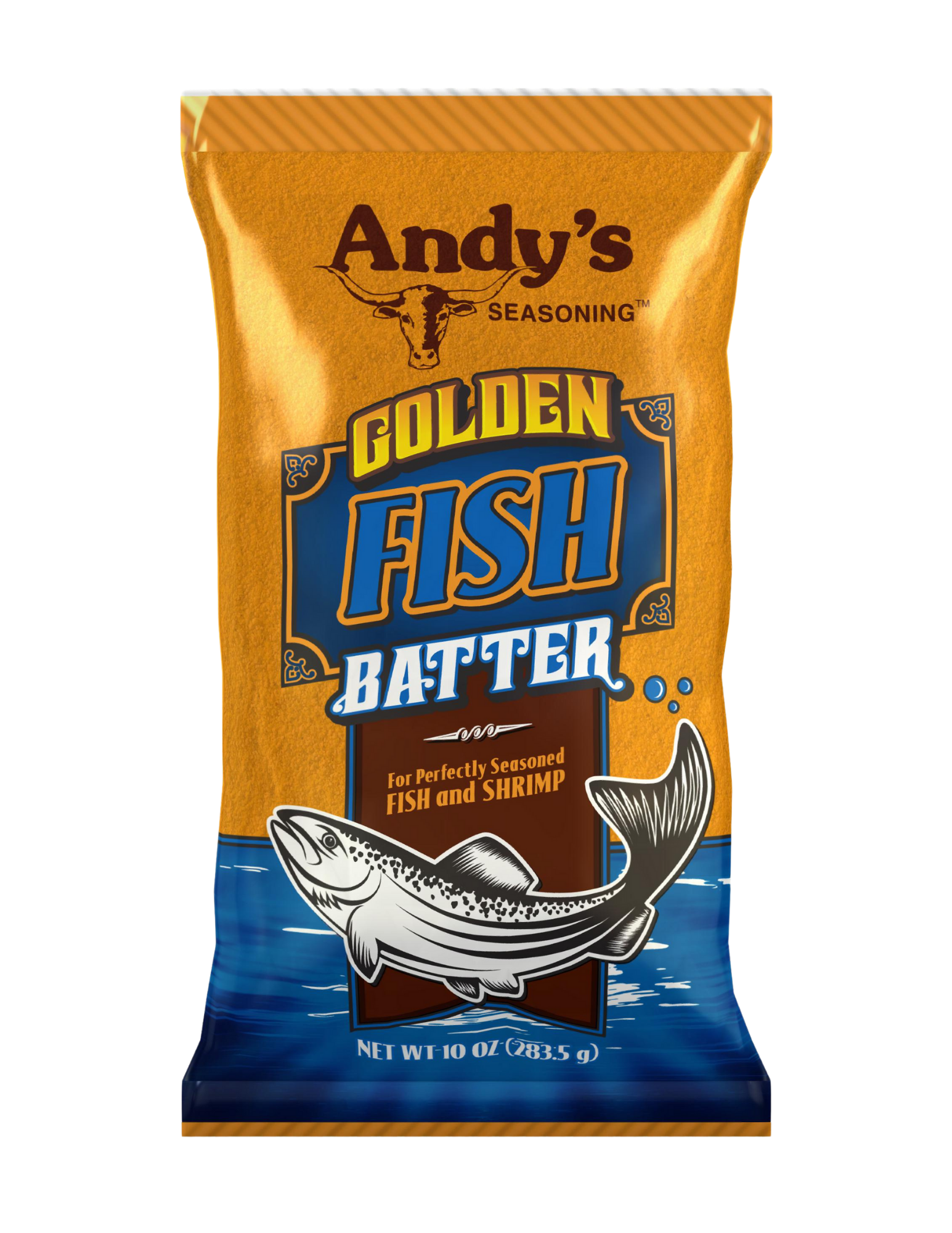 Andy's Golden Fish Batter Front